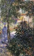 Claude Monet Blue Shadows Camille in the Garden at Argenteuil Germany oil painting artist